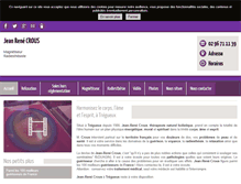 Tablet Screenshot of crous-guerisseur.com